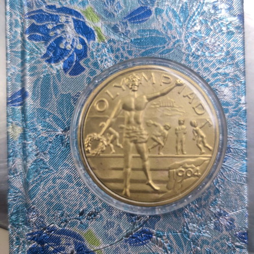 Olympic coin replica proof new