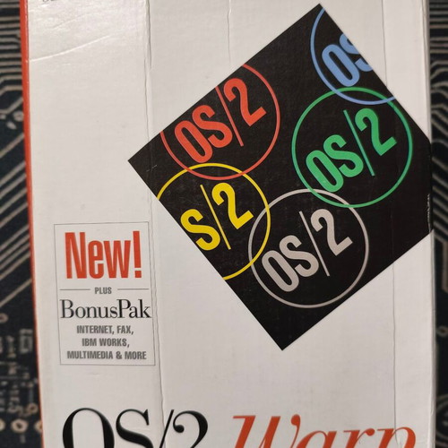 IBM OS/2 Warp Version 3 Greek National Language Edition mint condition, complete in box