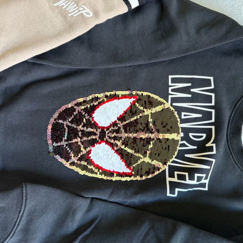 Spiderman kids sweatshirts H&M 4-6 years, pack of 2 like new