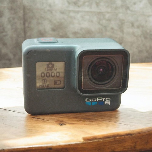 GoPro Hero6 Black 4K κάμερα μεταχειρισμένη, η μπαταρία φορτίζει 100%