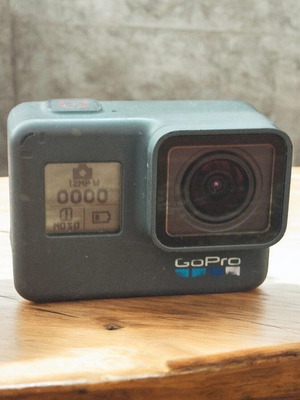 GoPro Hero6 Black 4K κάμερα μεταχειρισμένη, η μπαταρία φορτίζει 100%