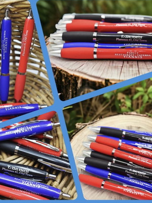 Pens new, pack of 100 with logo placement option