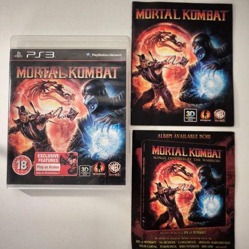 Mortal Kombat 9 PS3 game