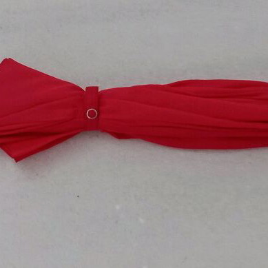 Women's red stick umbrella like new, 100% nylon