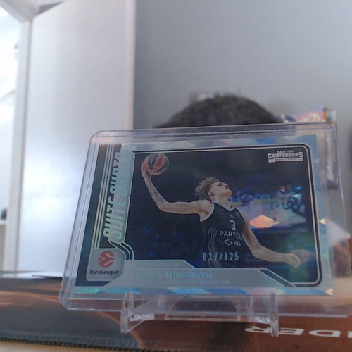 2025-26 Panini Contenders EuroLeague Miikka Muurinen Suite Shots Ice Parallel card like new
