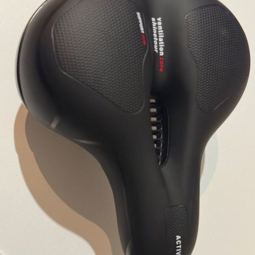 Bicycle Saddle 250mmx210mm Black New