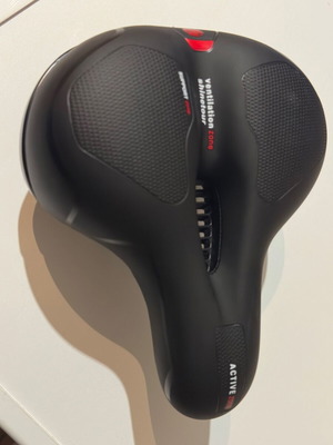 Bicycle Saddle 250mmx210mm Black New