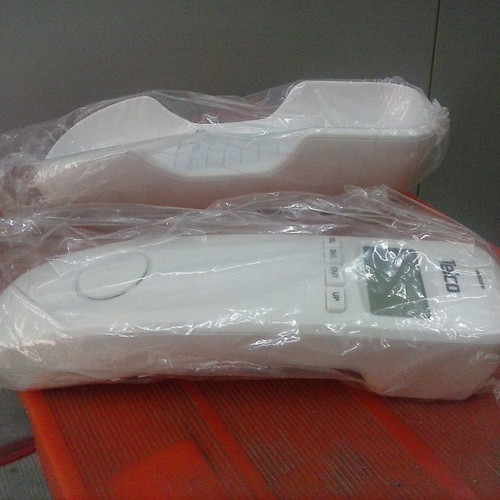 Gondola landline phone (white) (call recognition)