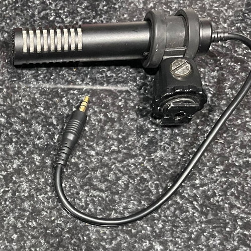 Panasonic AG-MC 16P camera microphone used, minor wear