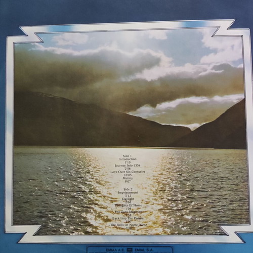 Vinyl Eloy – Power And The Passion, Greek Gatefold Edition Prog Rock Album