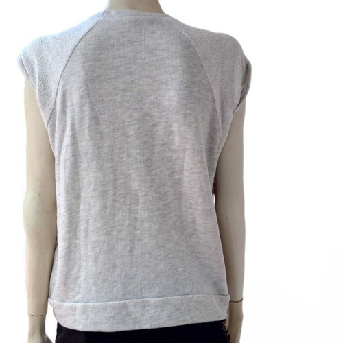 Sequin blouse used, grey, size S