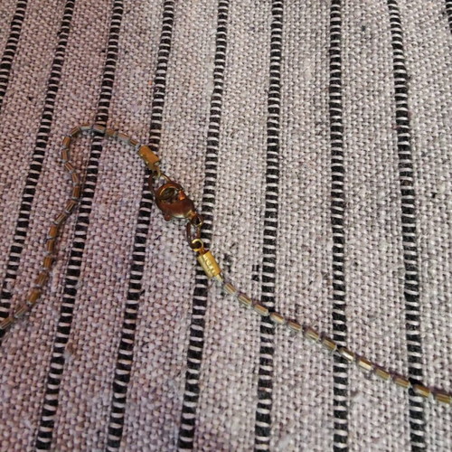 Necklace with eye charm used