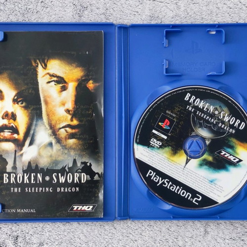 Broken Sword The Sleeping Dragon PS2 used with booklet