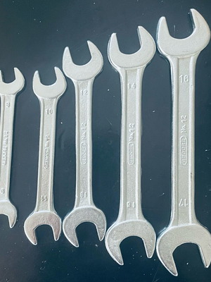Geadore German-style wrenches set 8 to 17
