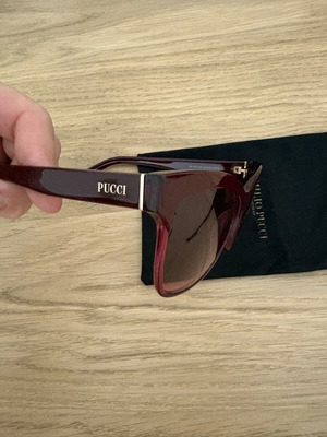 Emilio Pucci sunglasses new, burgundy