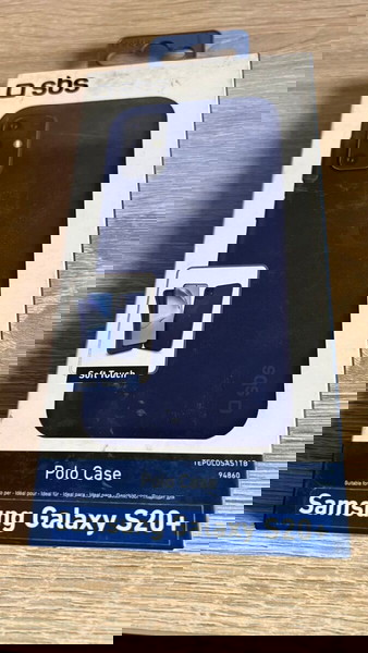 Σφραγισμένη θήκη σιλικόνης SBS μπλε Polo Cover for Samsung Galaxy S20+