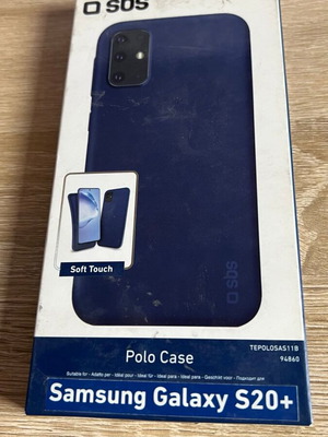 Θήκη σιλικόνης SBS Polo για Samsung Galaxy S20+ καινούργια μπλε