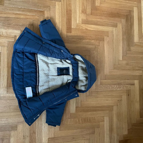Μπουφάν Name It καινούργιο για 18-24 μηνών σε navy blue με fleece