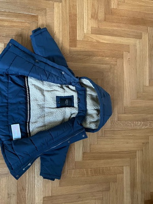 Μπουφάν Name It καινούργιο για 18-24 μηνών σε navy blue με fleece