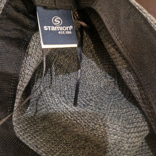 Stamion gray beanie new one size women's