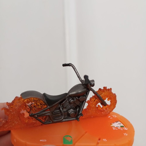 Heroclix Hellcycle new, Ghost Rider bike with glowing Glo material