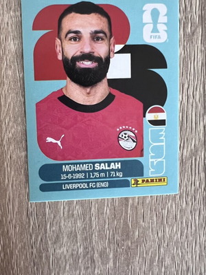Mohamed Salah αυτοκόλλητο FIFA Παγκόσμιο Κύπελλο 2026