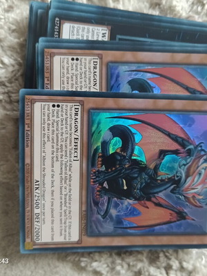 Albion the Shrouded Dragon V.2 Ultra Rare Yu-Gi-Oh Card like new