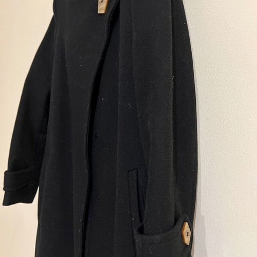 Mango coat like new, size S, black