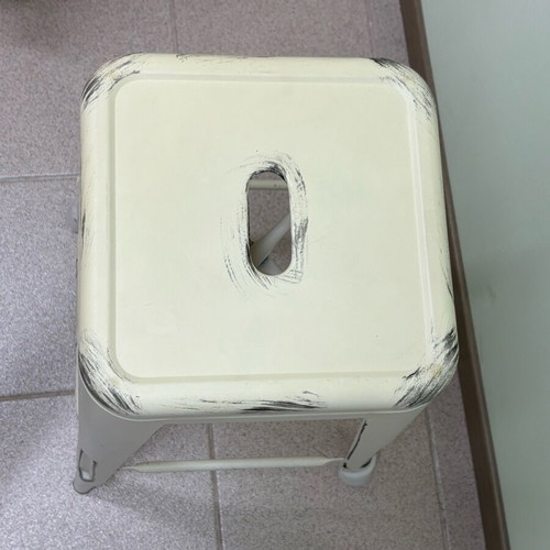 Industrial style stool unused
