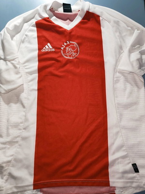 Vintage Συλλεκτική Φανέλα Ajax 2002-04 Home Adidas μέγεθος M μεταχειρισμένη