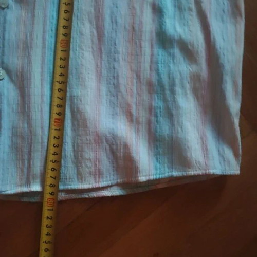 Hugo Boss vintage striped cotton men's shirt XL like new