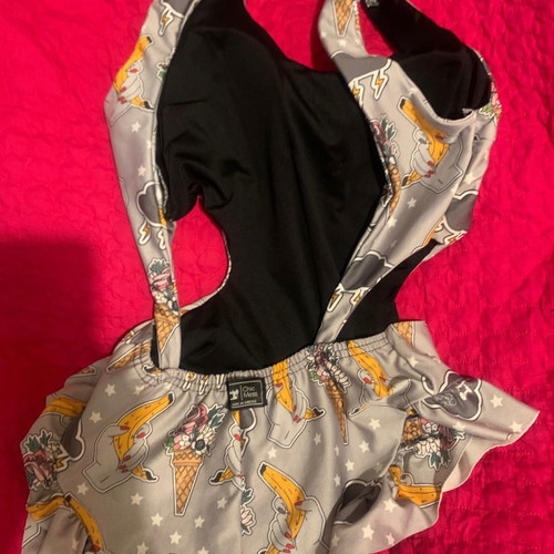 Chic Mess swimsuit new gray size M