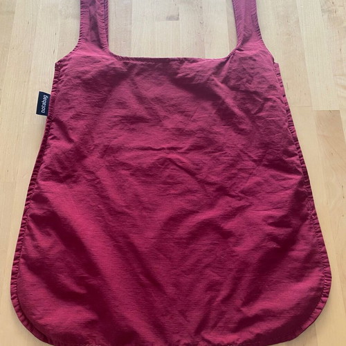 Notabag backpack and shoulder bag like new, burgundy red