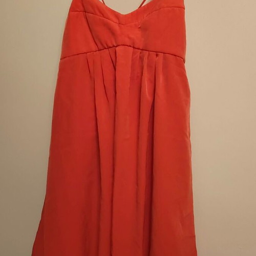 Coral Balloon Mini Dress Zara like new, size M