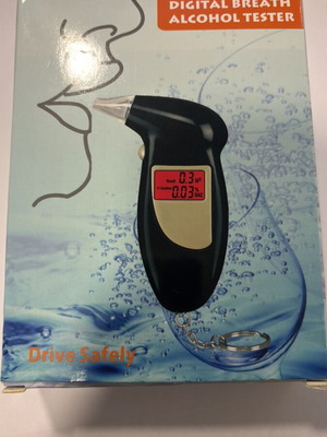 Digital breath alcohol tester