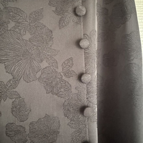Maxi skirt Karavan black with slit, like new