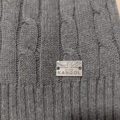Kangol Men's Sweater Like New, Size S, Gray