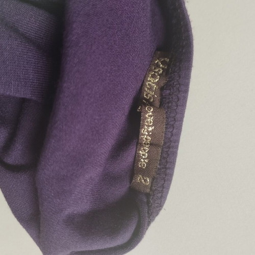 Ysatis mini dress used, purple with sequins, size M