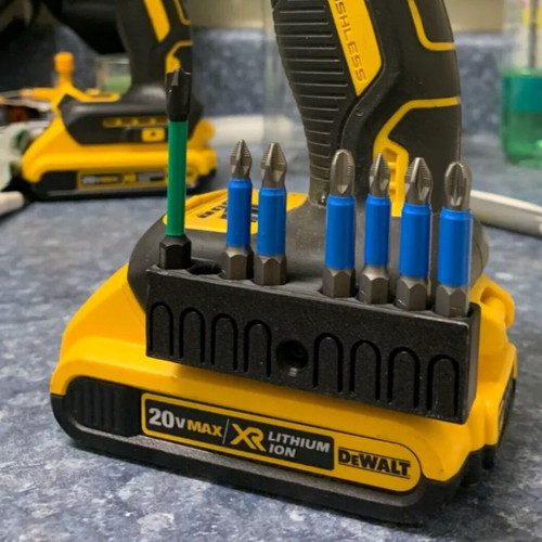 Dewalt Screwdriver Bit Holder new, 3D printed