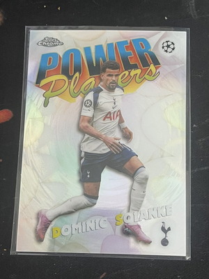 Dominic Solanke Power Players Topps Chrome card like new