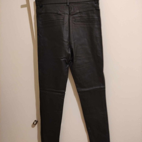 Zara leather pants XS high waist like new