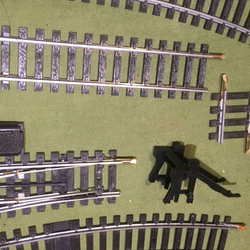 Jouef technical rails used, HO scale 1/87, pack of 12 pieces