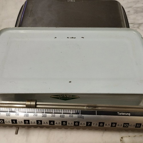 JUSWA Konstant kitchen scale used up to 12kg vintage 60s/70s