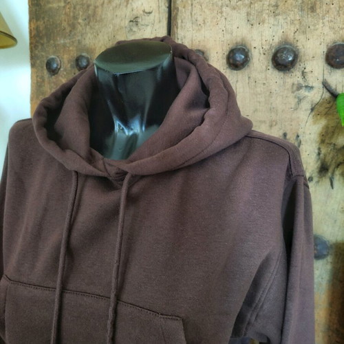 Brown cropped Zara hoodie like new, size S