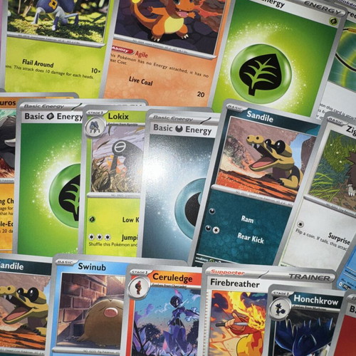 Pokemon bulk cards pack of 125 new