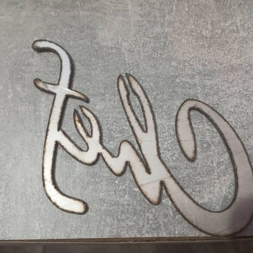 Metal Chef sign