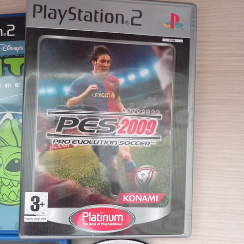 Playstation 2 discs used, 6 pieces with free kids CD
