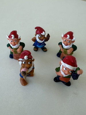 Συλλεκτικά φιγούρες Kinder Έκπληξη vintage, σετ 5, σαν καινούργιο