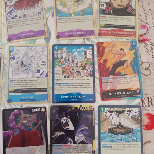 One Piece Panini cards