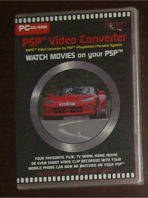 PSP Video Converter πρόγραμμα καινούργιο, για Win 2000 και άνω